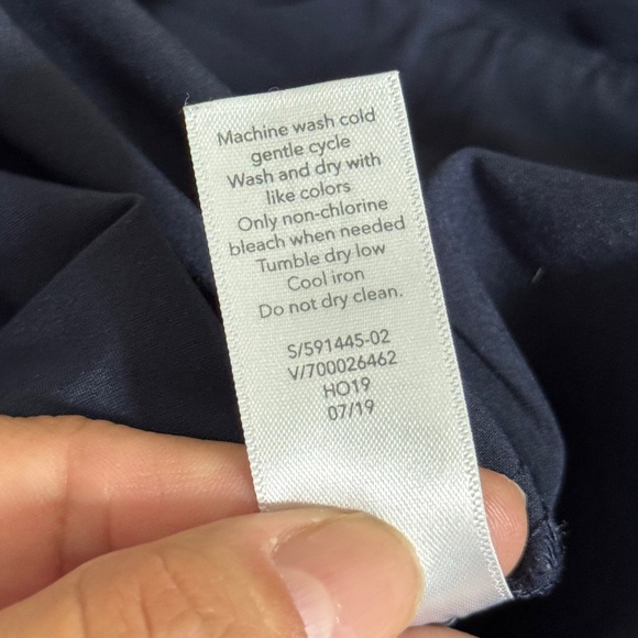 Athleta 14 TALL Navy Blue All Day Athletic Golf Pickleball Skirt Skort - Picture 7 of 8